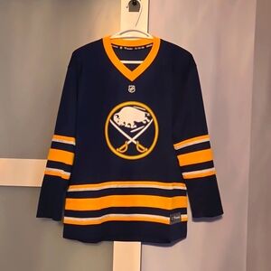Boys fanatics Buffalo Sabres Jersey l/xl